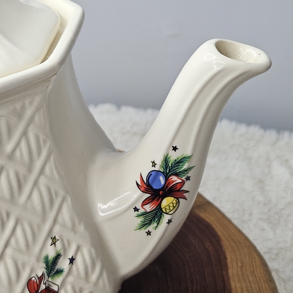 Sadler England Christmas Eve Vintage Teapot - Picture 13 of 16